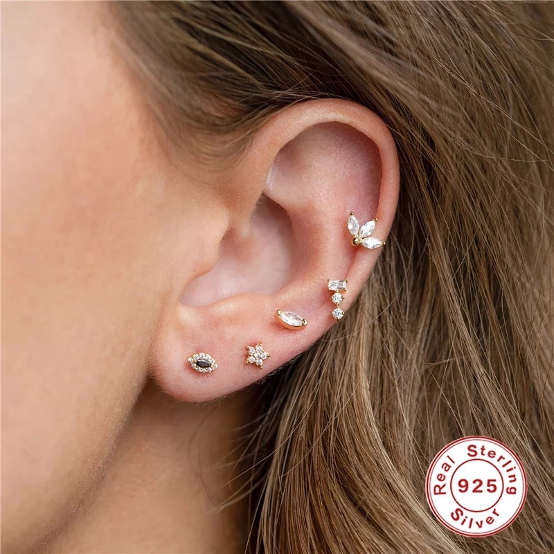 Sterling silver cheap piercing jewellery