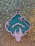 Ornamentos Navideños del Nacimiento de Jesús.