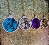 Ornamentos Navideños del Nacimiento de Jesús.