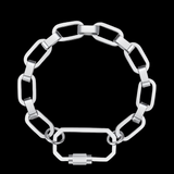 LUSH 18k GOLD PLATED STAINLESS STEEL BUCKLE BRACELET