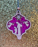 Ornamentos Navideños del Nacimiento de Jesús.