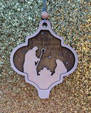 Ornamentos Navideños del Nacimiento de Jesús.