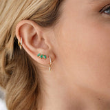 LUSH 925 SILVER Sterling Silver Trendy Earrings Stud Earrings