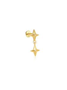 LUSH 925 SILVER DAINTY PIERCING EARING