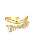 LUSH 925 SILVER GORGEOUS DOUBLE EAR CUFF