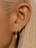 LUSH 925 SILVER PIERCING EARRING TRIO