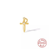 LUSH 925 SILVER PIERCING -  925 Sterling Silver Piercing Earring