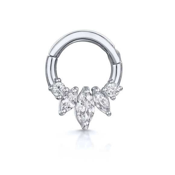 LUSH 925 SILVER PIERCING - 925 Sterling Silver 18K Gold Plated  Piercing Earring