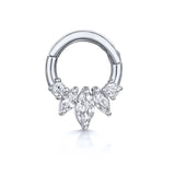 LUSH 925 SILVER PIERCING - 925 Sterling Silver 18K Gold Plated  Piercing Earring