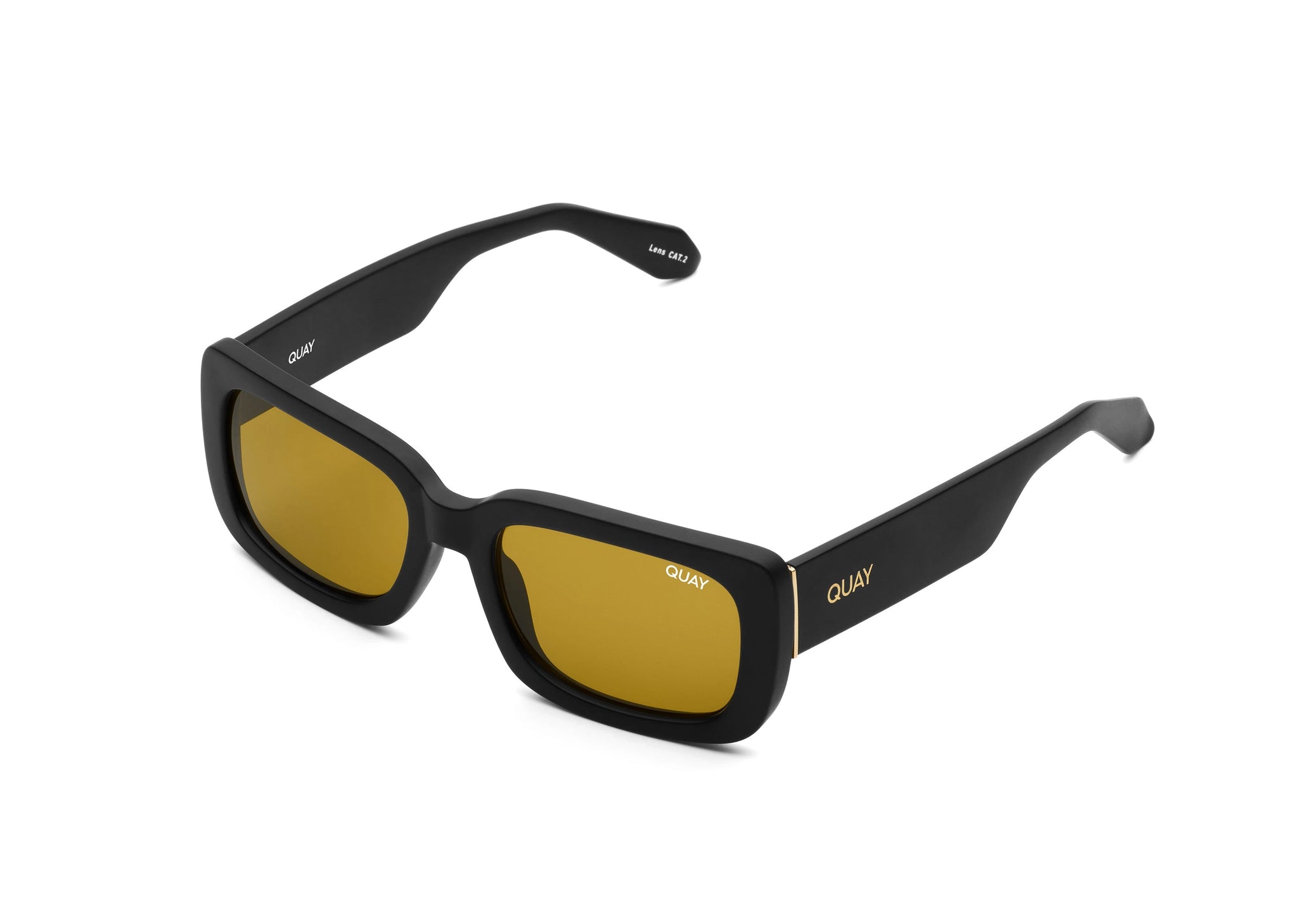 Quay best sale rectangle sunglasses
