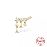 LUSH 925 SILVER  Piercing Earrings Drops